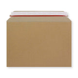 Μανίλα Καφέ Peel & Seal άκαμπτος φάκελος Mailers Board (234 x 334mm)