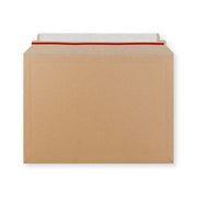 Manila Brown Peel & Seal Rigid Board Mailers Envelope (328 x 458mm)