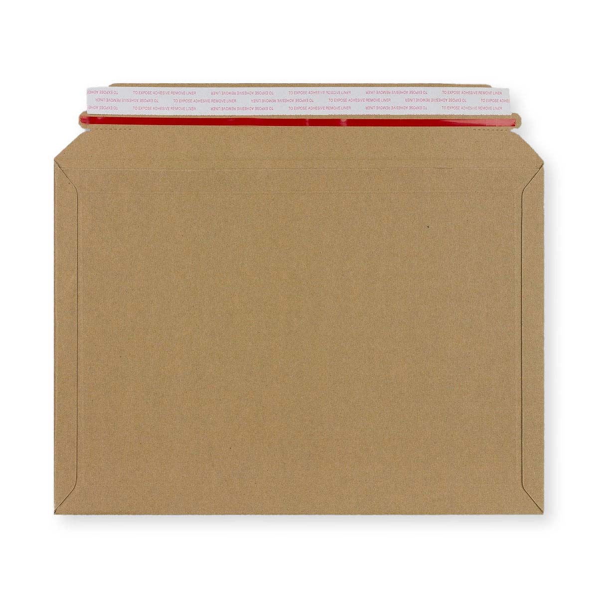 Μανίλα Καφέ Peel & Seal άκαμπτος φάκελος Mailers Board (234 x 334mm)