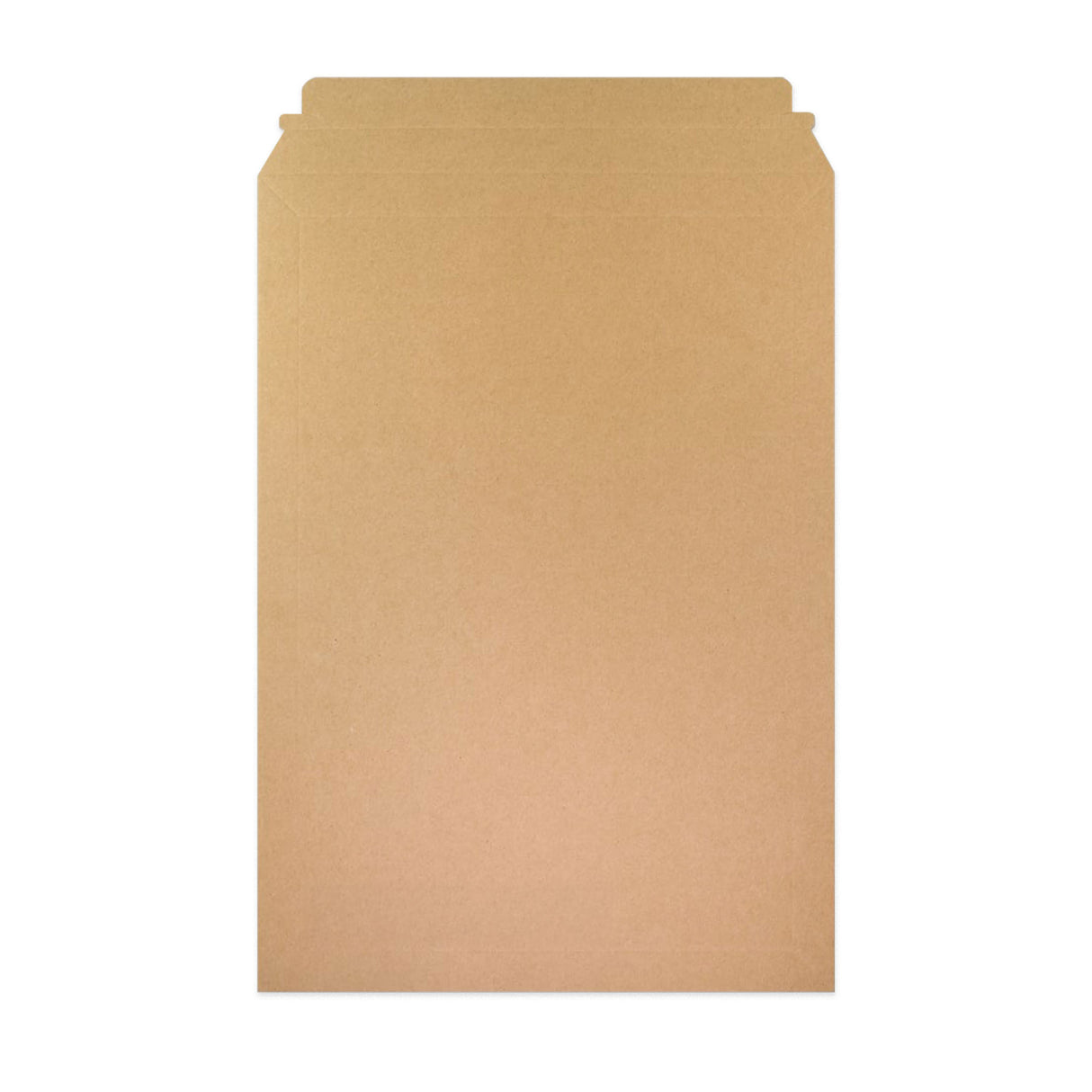 Manilas brūns atplēšams un aizzīmogojams ciets kartona pastkastītis (460 x 330 mm)