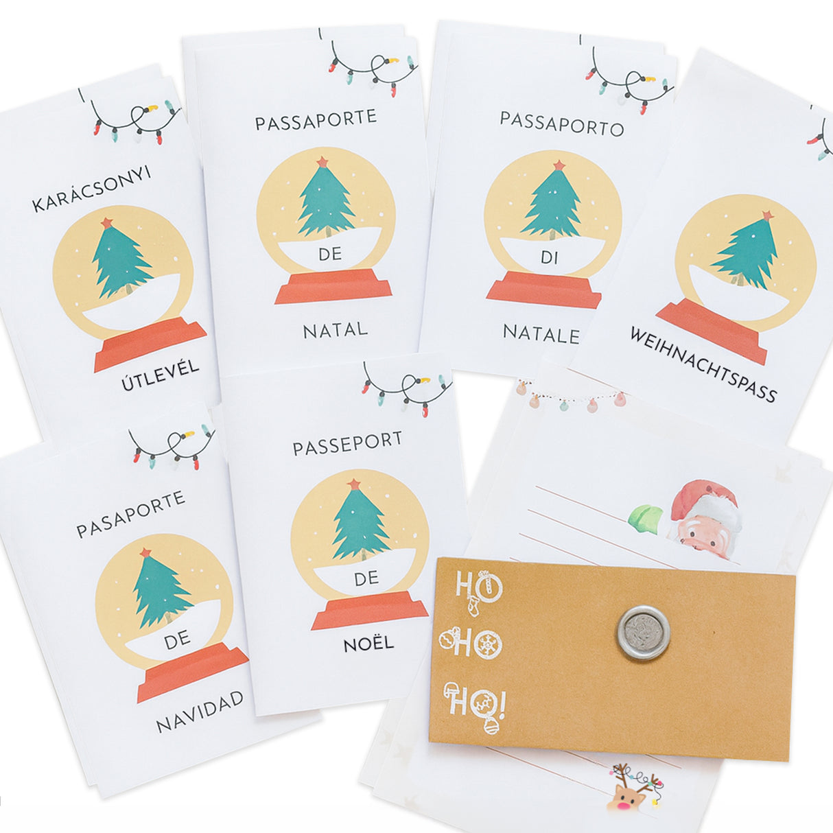Pasaporte de Navidad - Papá Noel