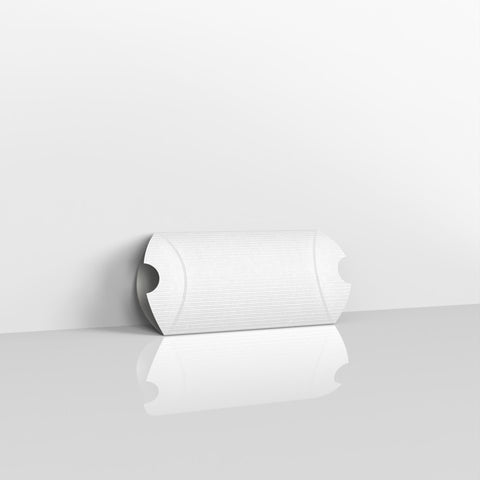 Λευκά Κυματοειδή Κουτιά με Μορφή Μαξιλαριού