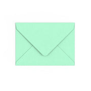 Jade Green British Made Gummed V-Flap Envelope (133 x 184mm)
