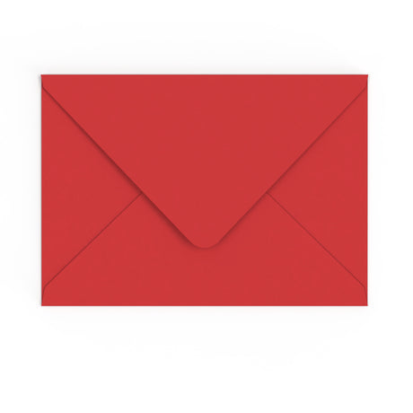 Envelope vermelho cereja 162x229 mm (C5)