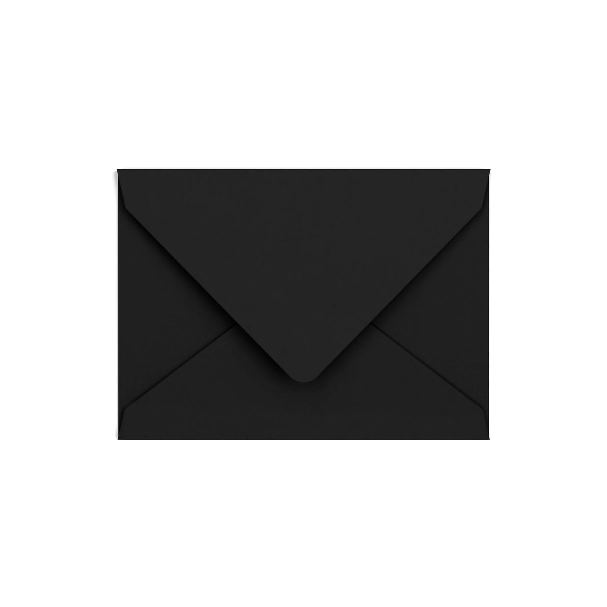 C7 Negru British Made Gummed V-Flap Envelope (82 x 113mm)