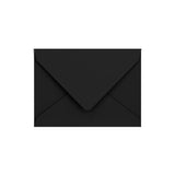 C7 Negru British Made Gummed V-Flap Envelope (82 x 113mm)