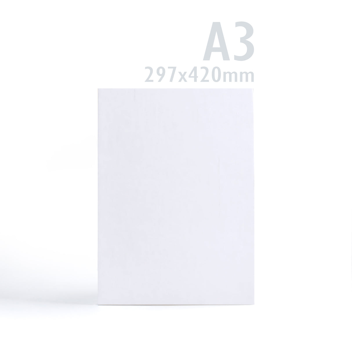 A3 Bílá Kartička 300 g/m² balení 50 ks