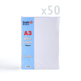 A3 Bílá Kartička 300 g/m² balení 50 ks