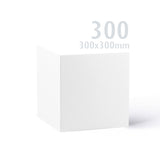 300x300 baltos „Premier“ kortelės, 250 g/m², pakuotė