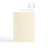 Hamret Kort 300 g/m² pakke med 50 stk