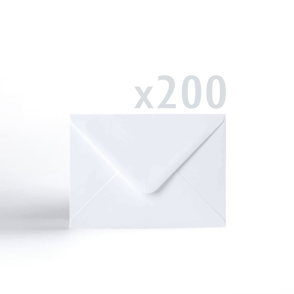 Weiße Kuverts 100 g/m² Pack mit 200 Stück