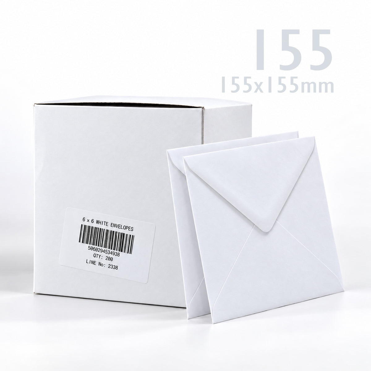Plicuri Albe 100 g/m² pachet de 200 bucăți