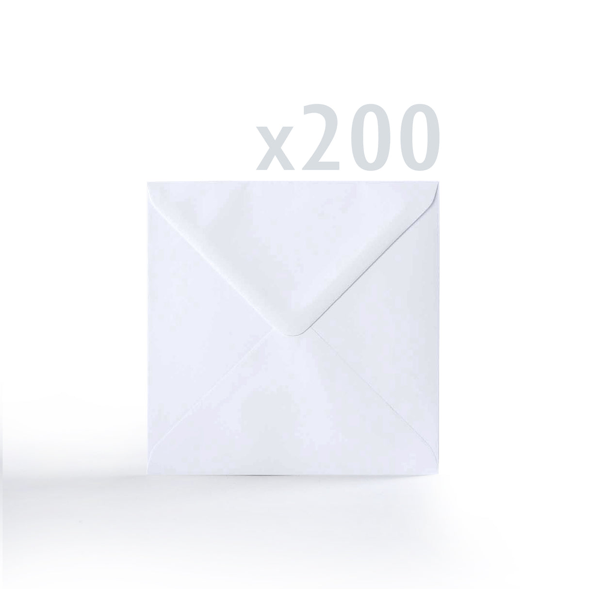 Weiße Kuverts 100 g/m² Pack mit 200 Stück