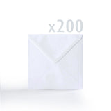 Weiße Kuverts 100 g/m² Pack mit 200 Stück