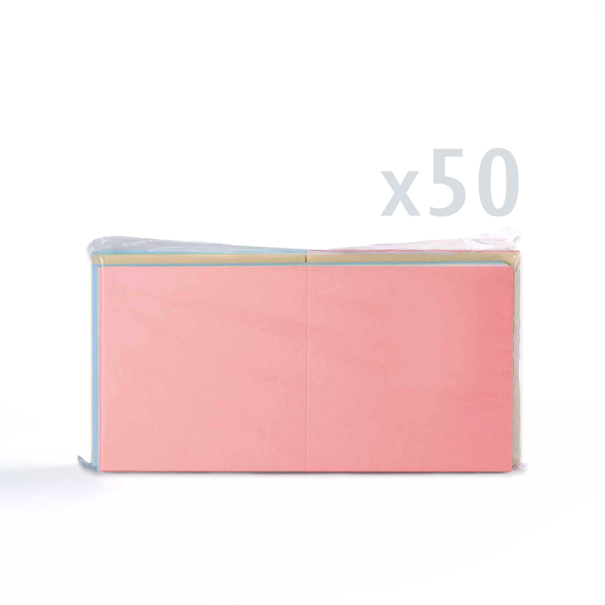 Įvairių spalvų pastelinės atvirutės (225 g/m²) ir vokai (100 g/m²)