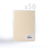 Hamret Kort 300 g/m² pakke med 50 stk