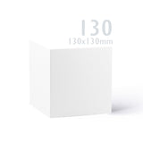 Lygios baltos atvirutės (250 g/m²) ir vokai (100 g/m²) – pakuotė