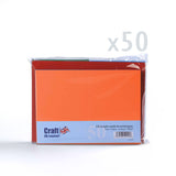 Įvairių ryškių spalvų atvirukai (225 g/m²) ir vokai (100 g/m²)