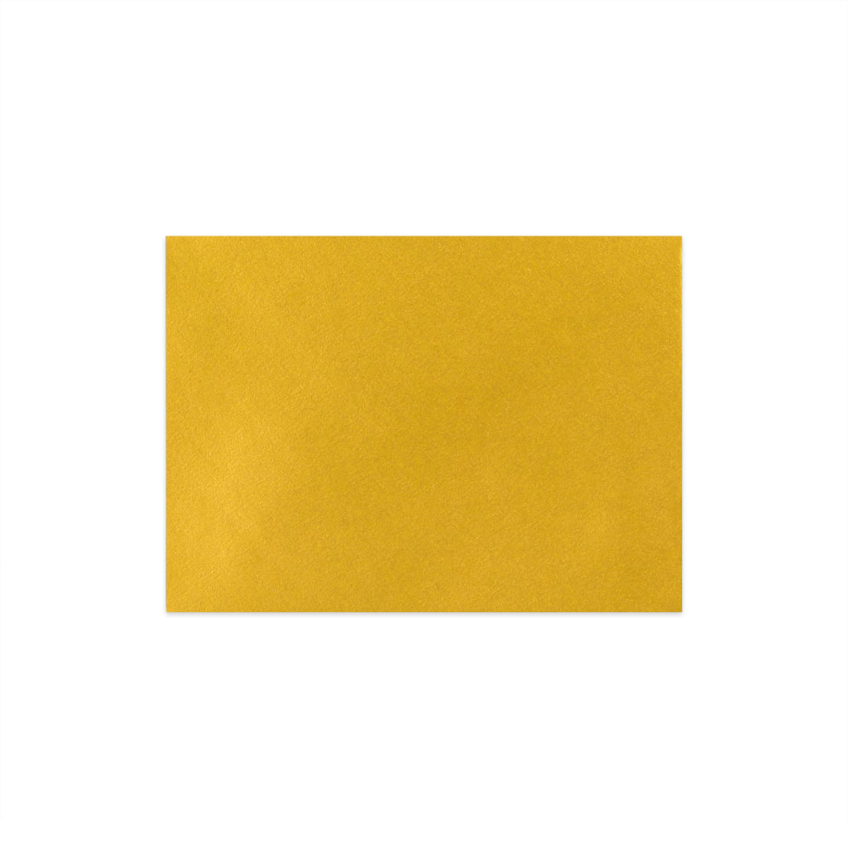 C7 Zelta gumijota V-veida apsveikumu aploksne (82 x 113 mm)