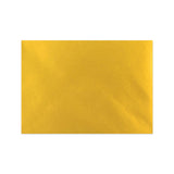 C6 Metāliska zelta gumijota V-veida apsveikumu aploksne (114 x 162 mm)