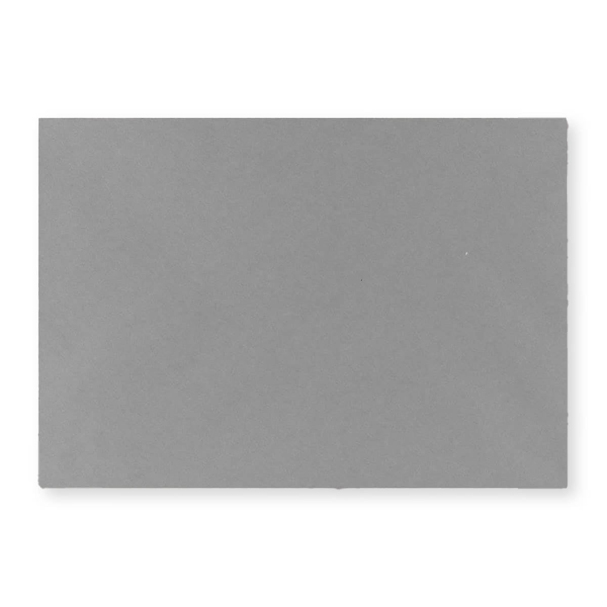 C5 tumši pelēka, gumijota V-veida aploksne apsveikumiem (162 x 229 mm)