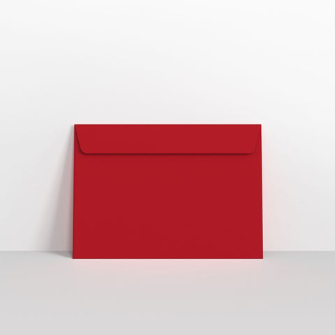 Dark Red Coloured Peel and Seal Envelopes