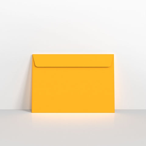 Dark Yellow Coloured Peel and Seal Envelopes