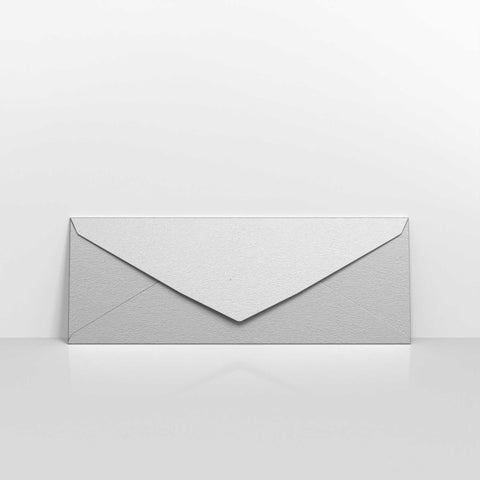 Gumirane kuverte v kovinsko srebrni barvi z V zavihkom