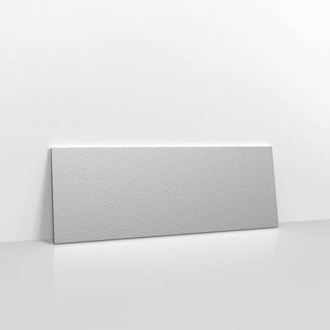 Metallic Silver Coloured Gummed V Flap Envelopes