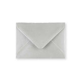 Ezüst metálfényű boríték 82x113 mm (C7)