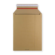 Manila Brown Peel & Seal Rigid Board Mailers Envelope (345 x 260mm)