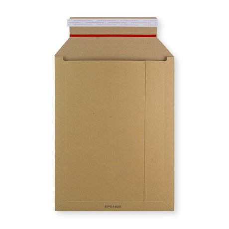 345x260 mm Scatola Robusta per Invio Postale Avana
