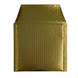 Envelopes almofadados com bolha metálica brilhante