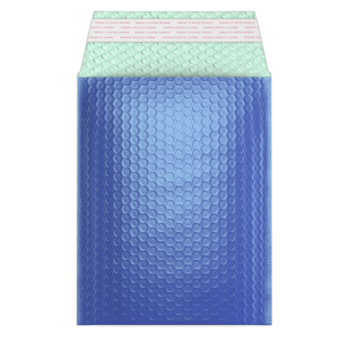 Envelopes almofadados com bolha metálica brilhante