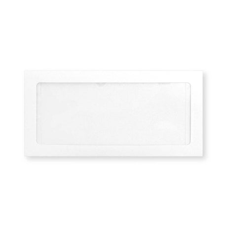 Fehér teljes ablakos boríték 110x220 mm (DL)