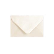 Oyster Gummed V-Flap Greeting Card Envelope (62 x 94mm)