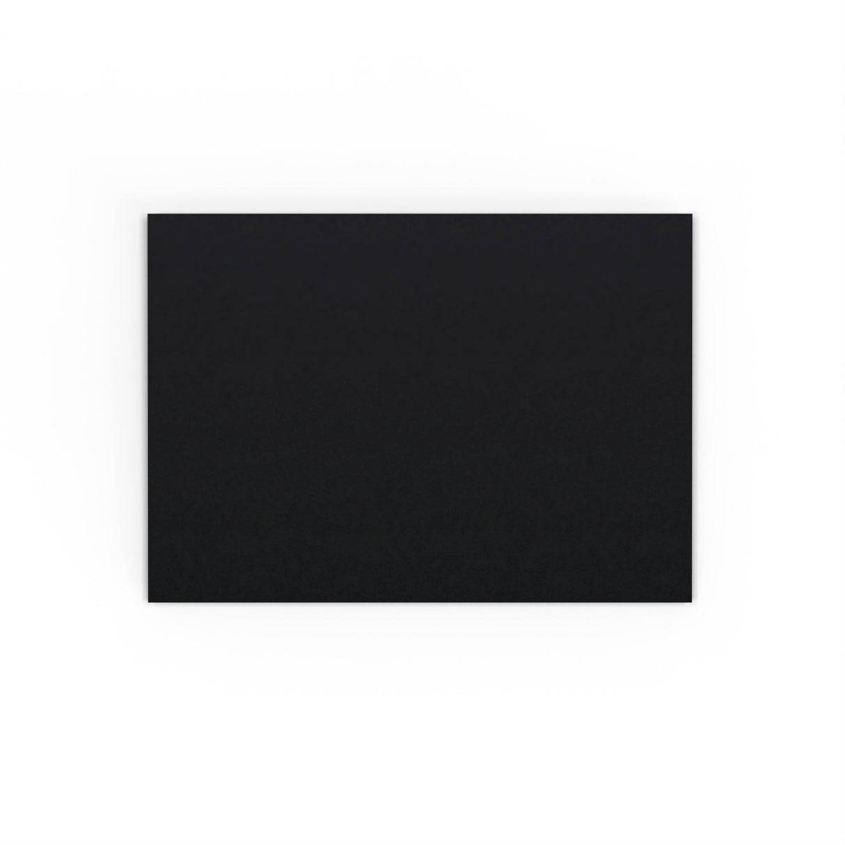 B6 Plic negru gumat cu clapetă în V (125 x 175 mm)