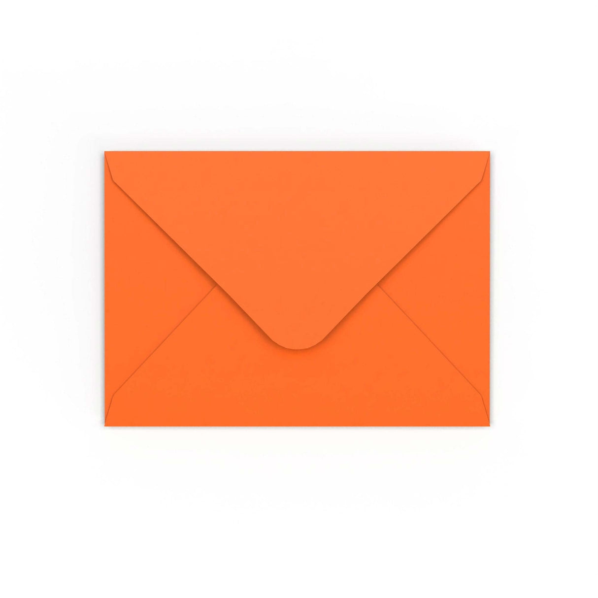 B6 apelsīnu gumijota V-veida aploksne (125 x 175 mm)