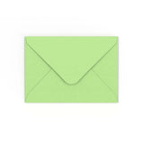 Enveloppe verte pâle 125x175 mm