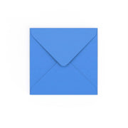 Bright Blue Gummed V-Flap Envelope (130 x 130mm)