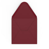 Burgundijas aploksnes