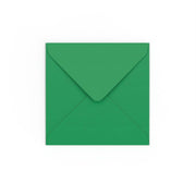 Dark Green Gummed V-Flap Envelope (130 x 130mm)