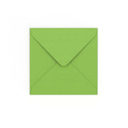 Mid Green Gummed V-Flap Envelope (130 x 130mm)