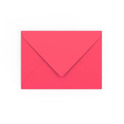 Bright Pink Gummed V-Flap Envelope (133 x 184mm)