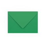Plic cu clapetă în V gumat verde închis (133 x 184mm)