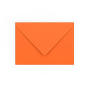 Orange Gummed V-Flap Envelope (133 x 184mm)