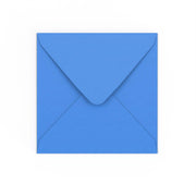 Bright Blue Gummed V-Flap Envelope (155 x 155mm)