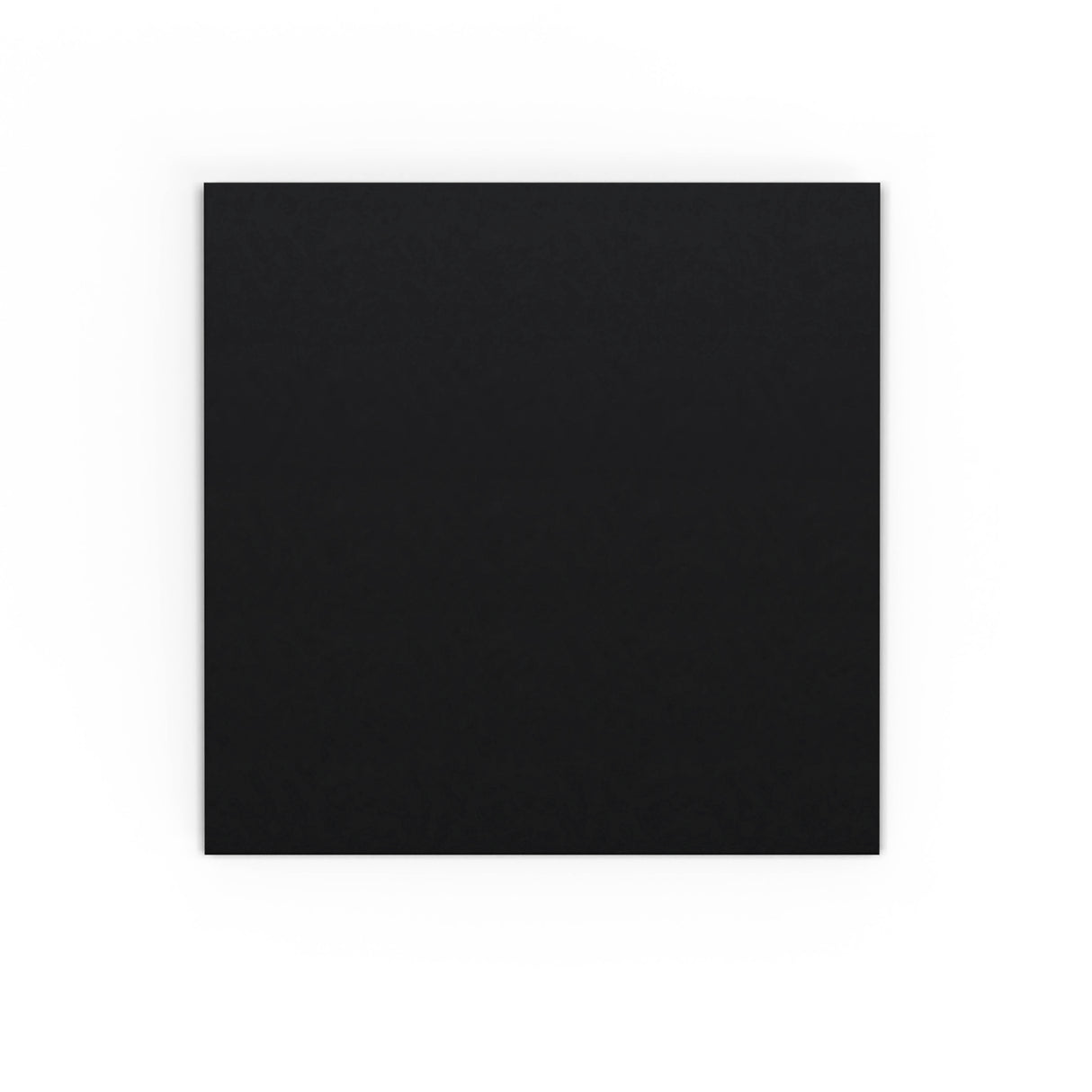 Plic negru gumat cu clapetă în V 155×155 mm