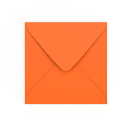 Oranžová obálka 155 x 155 mm