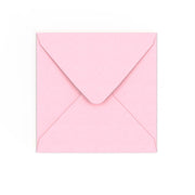 Pale Pink Gummed V-Flap Envelope (155 x 155mm)
